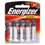 Energizer Max AA 1.5V Alkaline Batteries 8 Pack